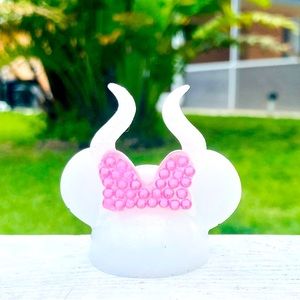 Princess Minnie Starbucks Tumblers Straw Topper